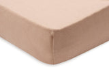 Jollein drap housse de berceau 60x120cm blush/wild rose (lot de 2) 2511-507-68164