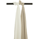 Meyco Baby draps tétra 120x120cm off white/sand (lot de 2) 488261