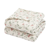 Meyco Baby draps tétra 120x120cm flower multicolour (lot de 2) 267.254.00.06B