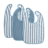 Meyco Baby bavoirs en éponge rayés (lot de 3) jeans blue 312.253.78.02C