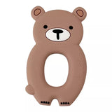 Léo et Léa anneau de dentition ours rosewood 600