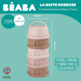 Beaba boîte doseuse de lait Barbe à papa 911761