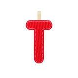 Liliputiens lettre T en tissu phosphorescente 83883