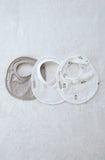 Bamboom bavoir boomy's world white/sand/pinguins (lot de 3) 422-614