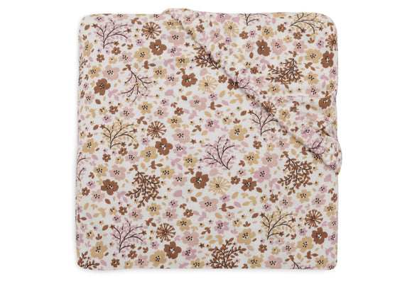Jollein drap housse de berceau 40/50x80/90 cm Flower Fairies 511-501-68104