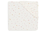 Jollein drap-housse de berceau en jersey 40/50x80/90cm Pretty Picnic flower drops 511-501-68159