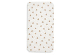 Jollein drap-housse de berceau jersey 40/50x80/90cm Mini Teddy Bear 511-501-68171