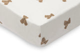 Jollein drap-housse de berceau jersey 40/50x80/90cm Mini Teddy Bear 511-501-68171