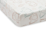 Jollein drap-housse jersey Elephant Tales 70x140cm 511-565-68110