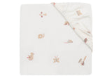 Jollein drap-housse jersey Animal Friends 70x140cm 511-565-68154
