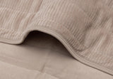 Jollein couverture velvet rib milky coffee 516-511-68107