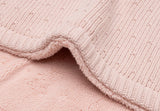 Jollein couverture berceau 75x100cm Sprinkle Knit silk rose/fluffy 517-511-68218