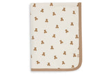 Jollein couverture berceau 75x100cm Mini Teddy Bear little waffle/fluffy 517-511-68245