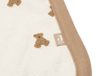 Jollein couverture berceau 75x100cm Mini Teddy Bear little waffle/fluffy 517-511-68245