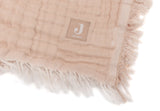 Jollein couverture Fringe GOTS 75x100cm moonstone 521-511-68012