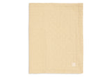 Jollein couverture berceau gaze de coton 75x100cm jacquard vanilla 521-511-68170