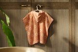Jollein poncho de bain jacquard Flower blush 533-550-68168