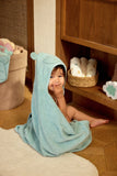 Jollein cape de bain éponge Hippo Happy 534-514-68235