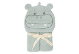 Jollein cape de bain éponge Hippo Happy 534-514-68235