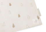 Jollein draps tétra happy Miffy nougat (lot de 2) 115x115cm 535-852-67094