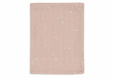 Jollein gants de Toilette Gaze de Coton 15x20cm Twinkling Wild Rose (lot de 3) 536-848-67101