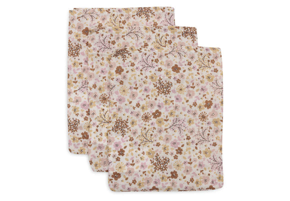 Jollein gants de toilette Flower Fairies (lot de 3) 536-848-68104