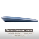 Nattou matelas à langer Softy bleu nuit 145114