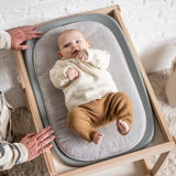 Nattou coussin réducteur éponge softy gris 148009