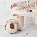 Nattou poubelle à langes Dropy beige 150019
