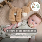 Nattou peluche âne Loulou 30cm caramel clair 318013
