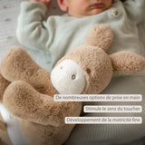 Nattou peluche âne Loulou 30cm caramel clair 318013