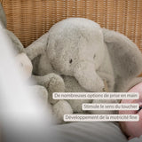 Nattou peluche éléphant Loulou 30cm vert tilleul 318020