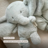 Nattou peluche éléphant Loulou 30cm vert tilleul 318020