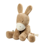 Nattou peluche Âne 60 cm Loulou caramel clair 318044