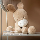 Nattou peluche Âne 60 cm Loulou caramel clair 318044