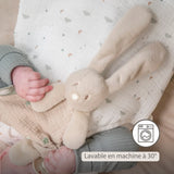 Nattou mini doudou lapin Loulou sable 318068