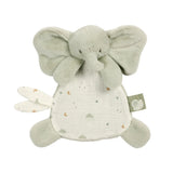 Nattou Loulou mini doudou éléphant vert tilleul et écru 318075