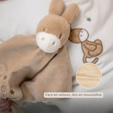 Nattou Loulou doudou âne caramel 318099