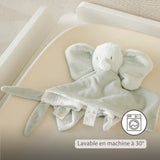Nattou Loulou doudou éléphant vert tilleul 318105