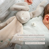 Nattou doudou lapin Loulou caramel 318112