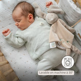 Nattou doudou lapin Loulou caramel 318112