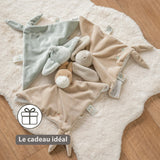 Nattou doudou lapin Loulou caramel 318112