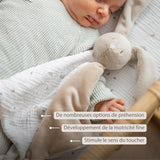 Nattou Loulou maxi doudou lapin écru 318136