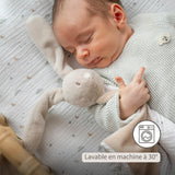 Nattou Loulou maxi doudou lapin écru 318136