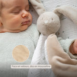 Nattou Loulou maxi doudou lapin écru 318136