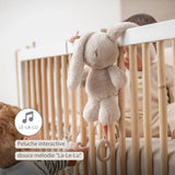 Nattou peluche musicale lapin Loulou 30cm sable 318181