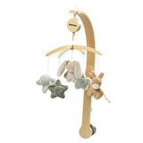 Nattou mobile musicale en bois Loulou couleurs douces 318228