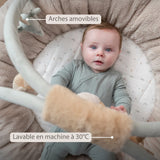 Nattou tapis d'éveil avec arches Loulou couleurs douces 318242