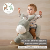 Nattou animal à bascule Loulou âne vert foncé 318297