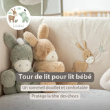 Nattou tour de lit Loulou sable 318310